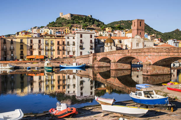 istock Bosa town, Sardinia island, Italy 1200071549