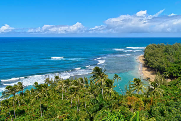 istock [Hawaii] Kauai - Ke'e Beach 1200079662