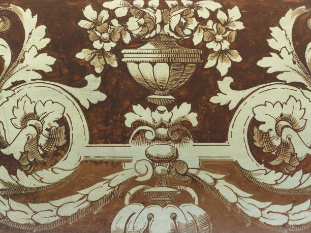 istock Ornamental frieze, Nice, Alpes-Maritimes 1200086123