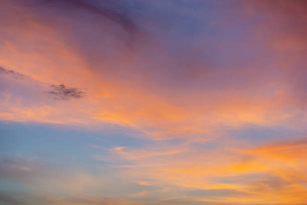 istock Colorful twilight sky after sunset with dramatic cloud. 1200091988