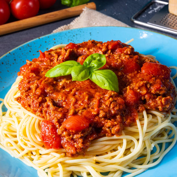 istock The real Bolognese sauce with spaghetti noodle 1200095387