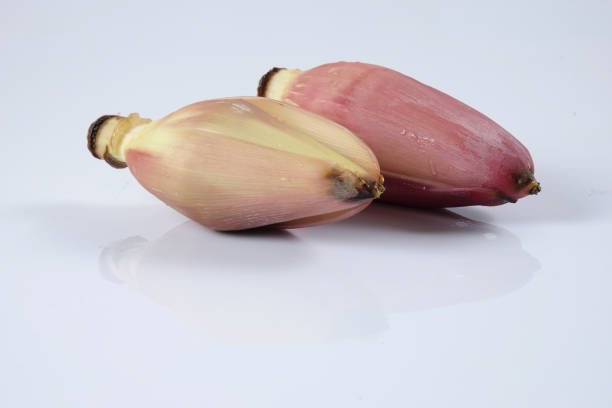 istock Banana blossom isolated on white background 1200096802