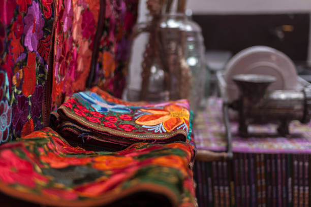 istock Textiles in a Mexican shop 1200101947