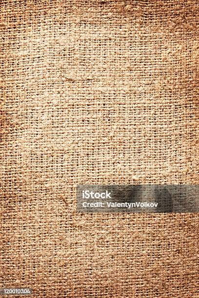 Foto de Imagem De Textura De Aniagem De Cânhamo e mais fotos de stock de Aniagem de Cânhamo - Aniagem de Cânhamo, Bolsa - Objeto manufaturado, Fibra