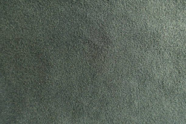 istock Moss green viscose and polyester jersey fabric from above 1200108300