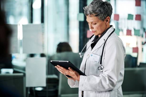 istock Tablets are here to make your life easier, ask a doctor 1200112217