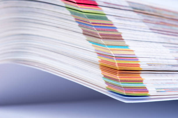 istock Colorful edges of page open book 1200112720