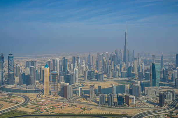 istock Urban landscape of Dubai (United Arab Emirates) 1200121974