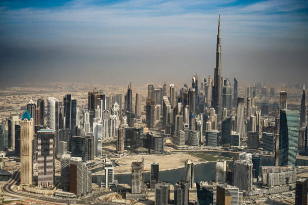 istock Urban landscape of Dubai (United Arab Emirates) 1200123005