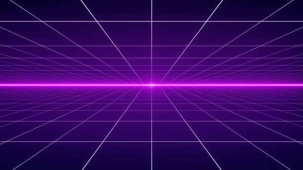 Dynamic Retro Background 1980-1989, Retro Style, Backgrounds, Computer Graphic, Leisure Games classic retro tv with white noise stock pictures, royalty-free photos & images