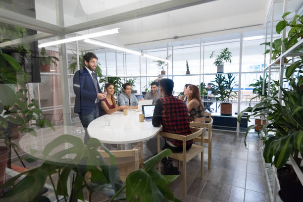 istock Multi ethnic business team meeting 1200134718