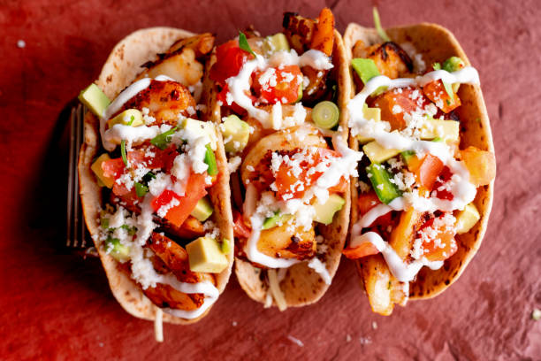 istock Shrimp Street Tacos 1200136134