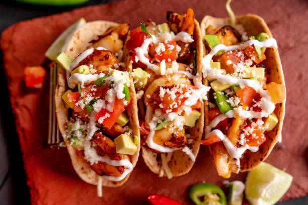 istock Shrimp Street Tacos 1200136301