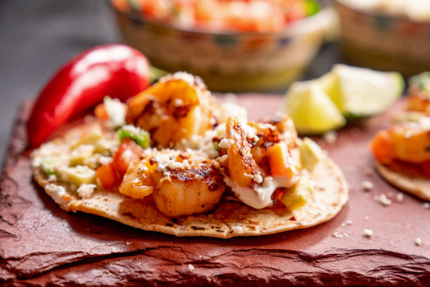 Shrimp Street Tacos