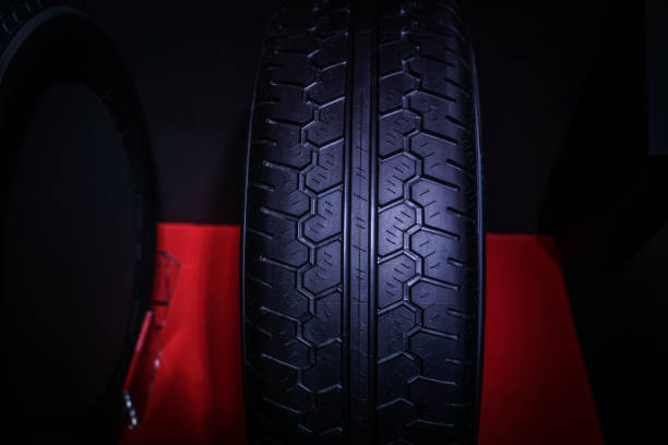 istock Image of a stylish car tire 1200138079