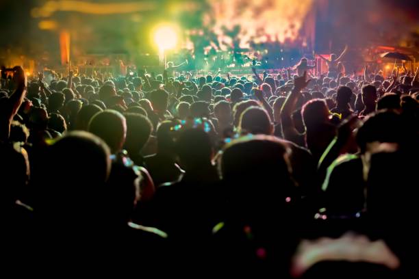istock Night Outdoor Music Festivals 1200139515