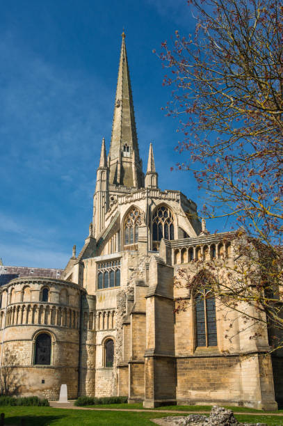 istock Norwich Cathedral in Norwich city 1200140206