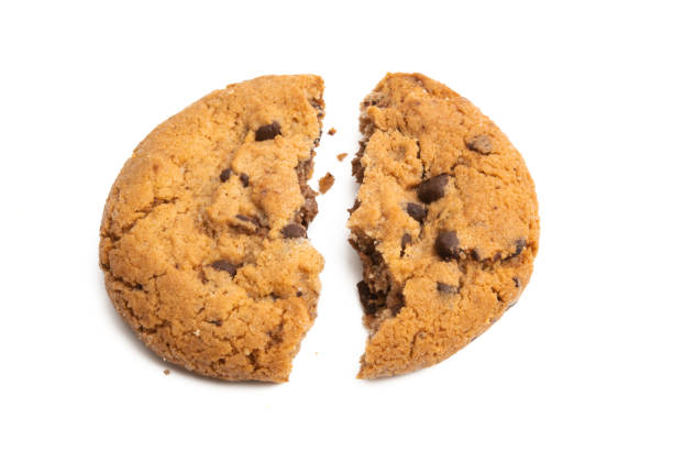 istock cookies with chocolate drops Isolated 1200141710