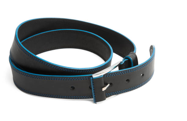 istock male leather belt isolated 1200145812