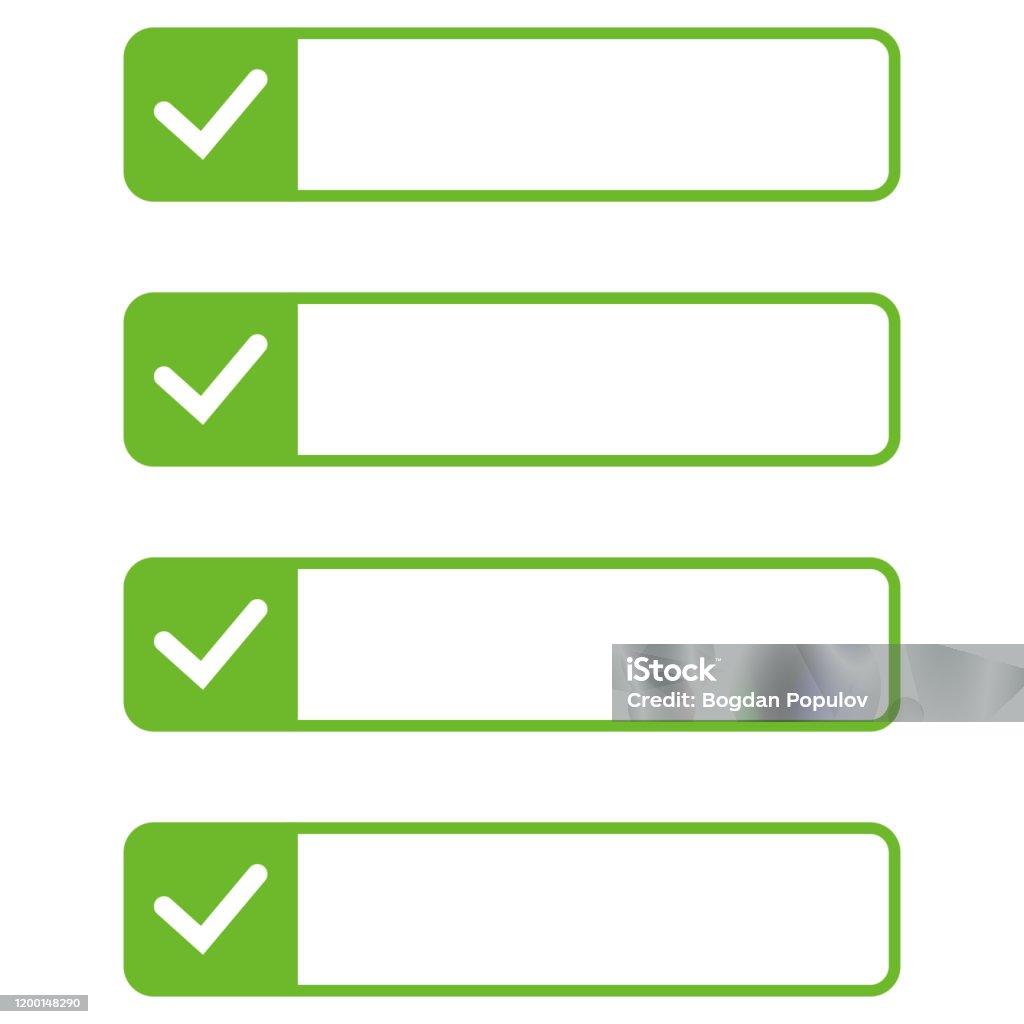 Lines With Check Boxes Lines With Check Boxes Checklist For Note Stock ...