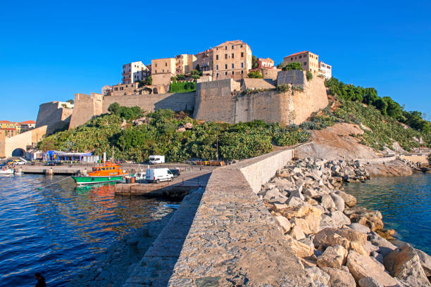 Calvi Citadel, Corsica, France Calvi, Cprsica, France borough district type photos stock pictures, royalty-free photos & images