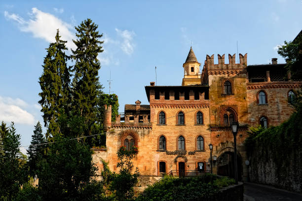A detail of Castel Arquato