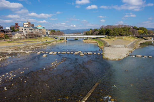 istock River Katsura in Kyoto at springtime. 1200165159