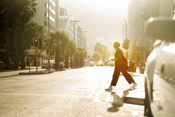 istock Crossing the street 1200179041