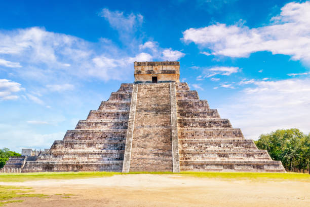 istock Pyramid of Kukulcan at Chichen Itza in Yucatan Peninsula, Mexico 1200181921