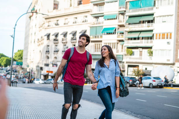 istock Carefree Young Vacationers Exploring Buenos Aires on Foot 1200182804