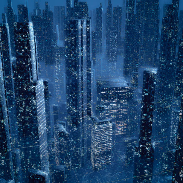 istock Colony city of the future 1200186113