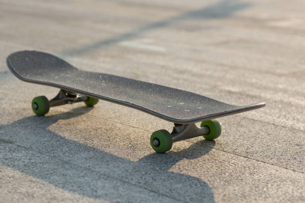 istock Skateboard ready for riding at park 1200196176