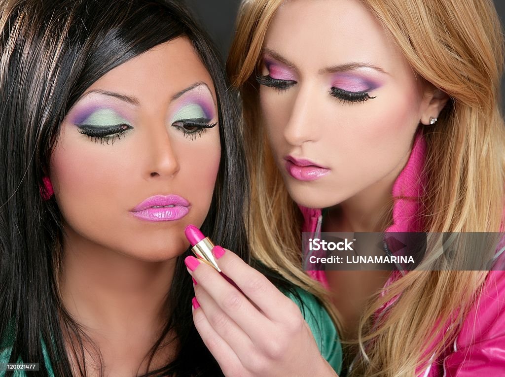 Tåget Atticus Indlejre Lipstick Fashion Girls Barbie Doll Makeup Retro 1980s Stock Photo -  Download Image Now - iStock