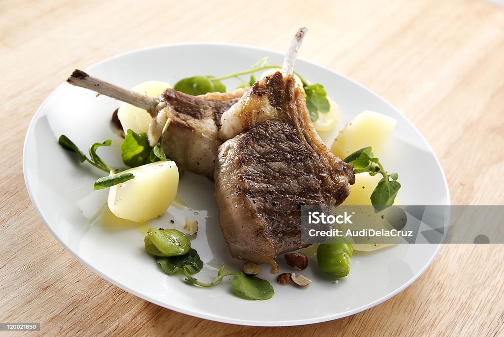 Lamb Cutlets - Стоковые фото Баранина - мясо роялти-фри
