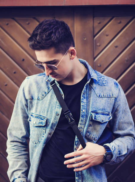 istock Young free fashionable hipster man 1200237855