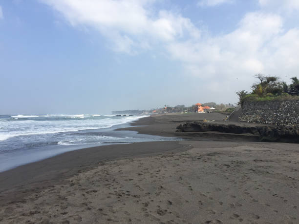 Beach in Bali, Westcoast stock photo