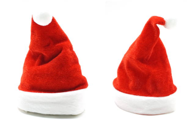 istock Red Santa Hat isolated on white background 1200245900