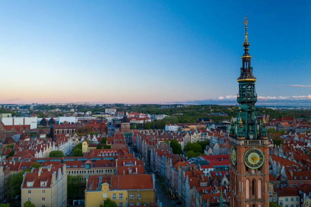 istock Aerial view on old town in Gdansk. 1200264052