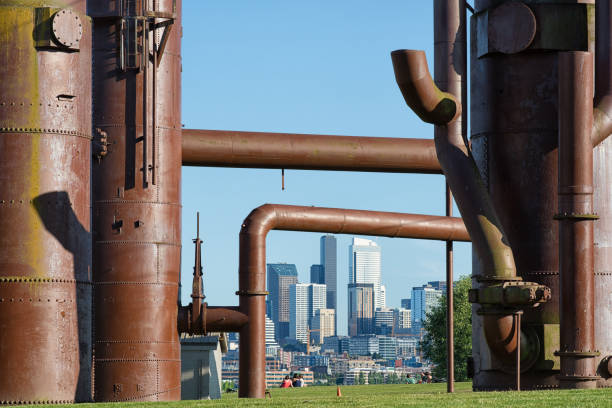 Summer Gas Works Park in Seattle