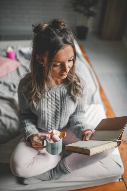 istock I have to relax with book 1200268619