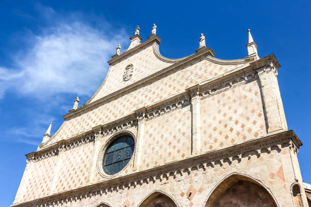 istock Beautiful architecture of Vicenza Cathedral (Cattedrale di Santa Maria Annunciata). 1200271038