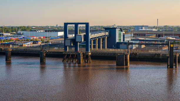 킹스턴 어폰 헐, 잉글랜드 - uk marina hull humber river 뉴스 사진 이미지