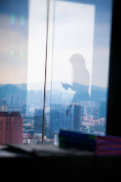 istock Blonde woman in Kuala Lumpur 1200283553
