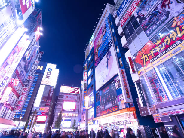 istock Akihabara Electric Town at Sunset 1200283965
