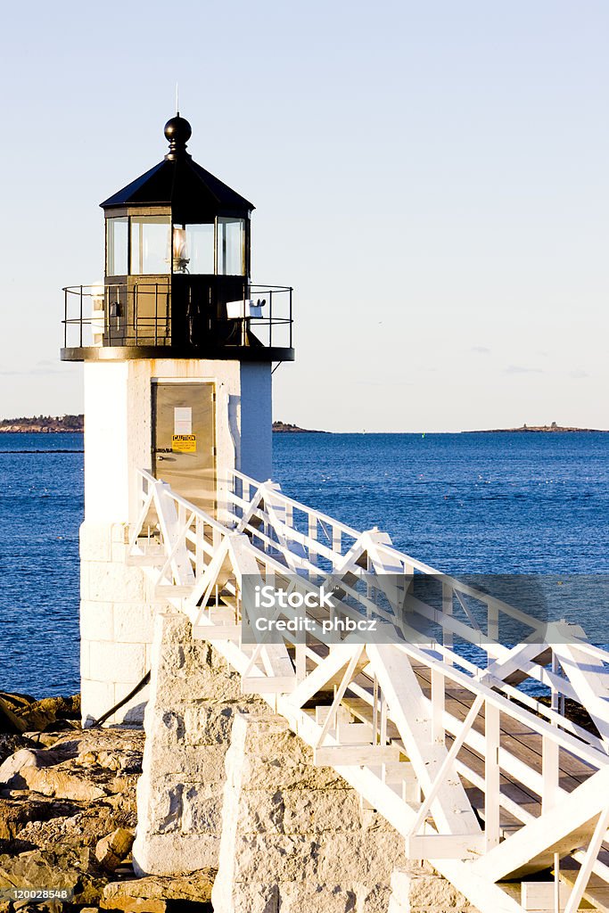 Marshall Point Lighthouse - Lizenzfrei Architektur Stock-Foto