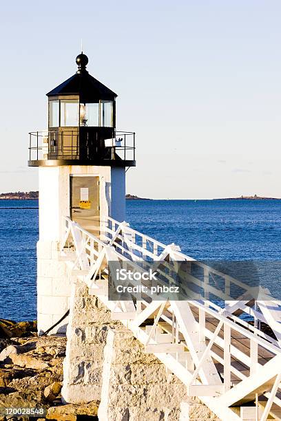Marshall Point Lighthouse Stockfoto und mehr Bilder von Architektur - Architektur, Atlantik, Außenaufnahme von Gebäuden