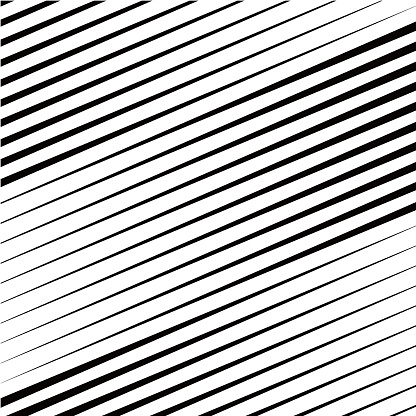 Oblique black lines, diagonal lines edgy pattern in white background.