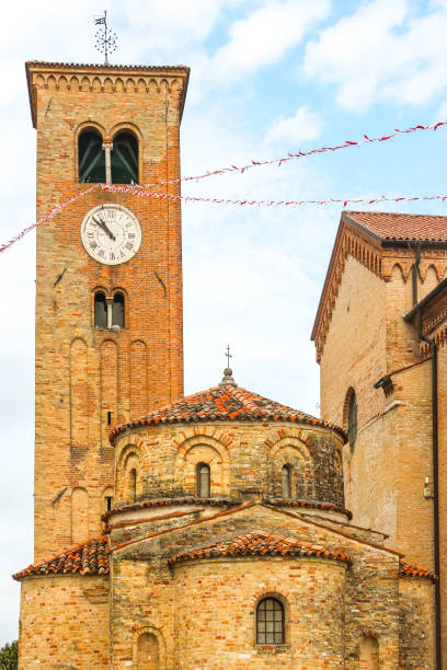istock Beautiful architecture of catholic church (Parrocchia di Santo Stefano Protomartire). 1200294635