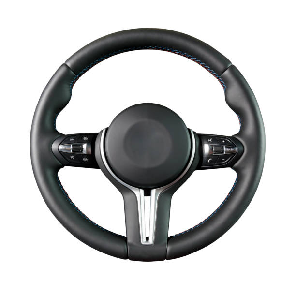 Steering wheel isolated on the white background Steering wheel, isolated on the white background driving steering wheel stock pictures, royalty-free photos & images