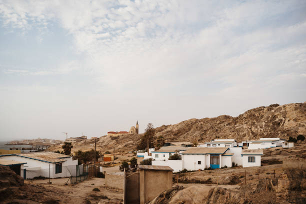istock Luderitz, Namibia a tourist town popular for its diamond mining 1200301386